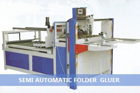 semi automatic folder gluer