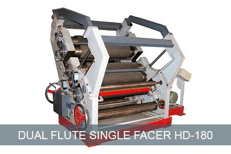 dual flute single facer